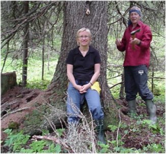 Kicki T�g och Augustin Nilsson vid Tjv�li-Kristina